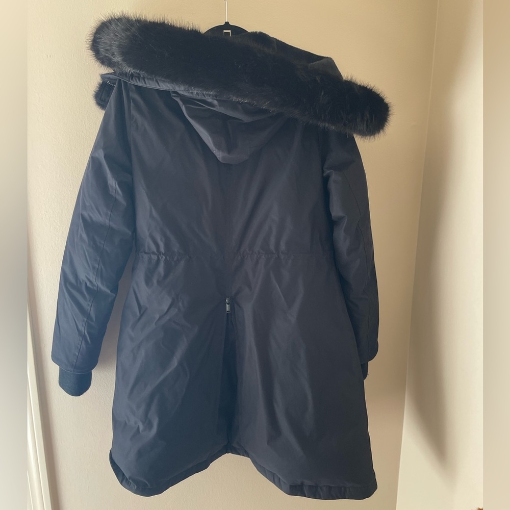 Babaton Black Vista Ridge Parka Size M - Picture 6 of 8